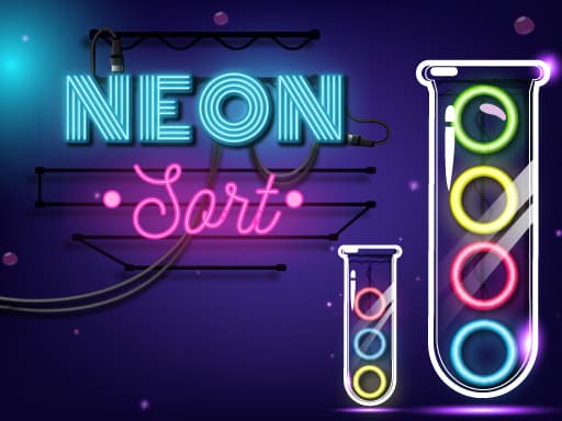 Neon Sort  Puzzle - Color Sort Game